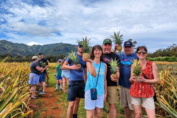 a group of people posing for the camera